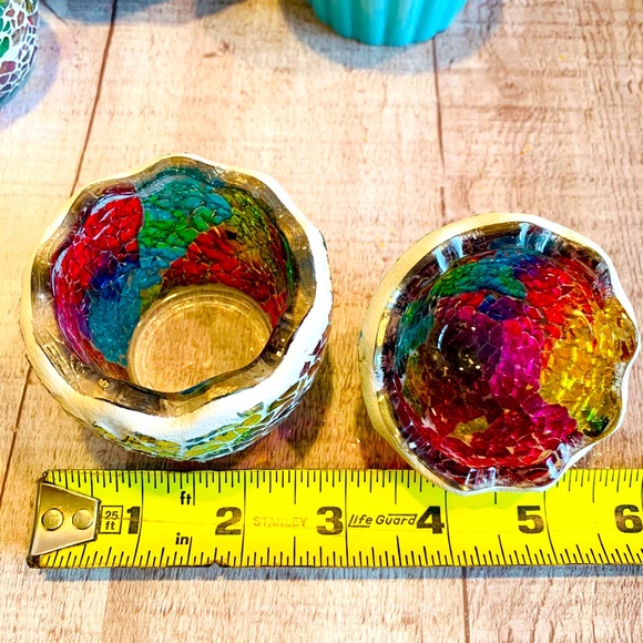 Mosaic Glass and Ceramic Easter Egg - Picture 6 of 10